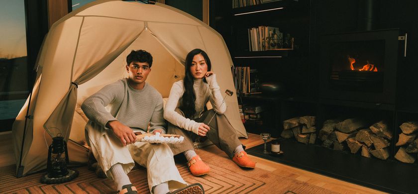 Birkenstock And CNCPTS Present The Fall/Winter ’25 Boston “Felt” Collection In Orange And Graphite