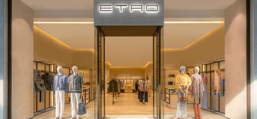 Etro opens a new boutique at the Marassi Galleria Mall, Bahrain