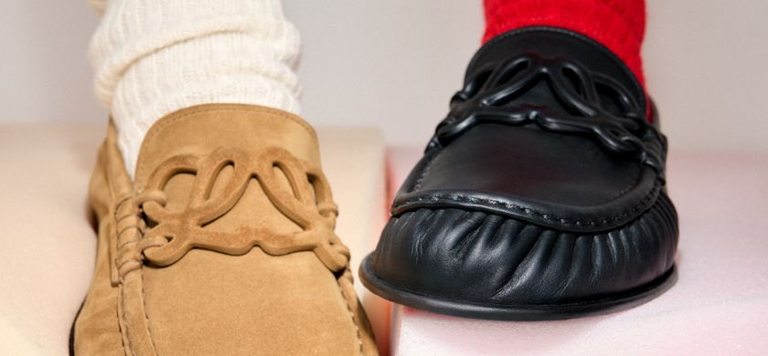 Loewe Introduces The Double L Loafer