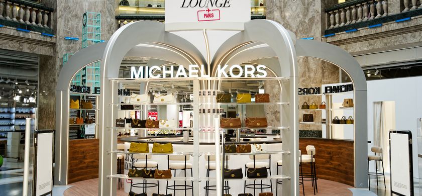 Michael Kors Unveils Immersive Pop Up At Galeries Lafayette In Paris