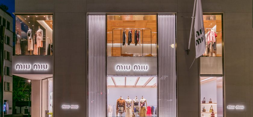 Miu Miu Reopens Its London Flagship On New Bond Street