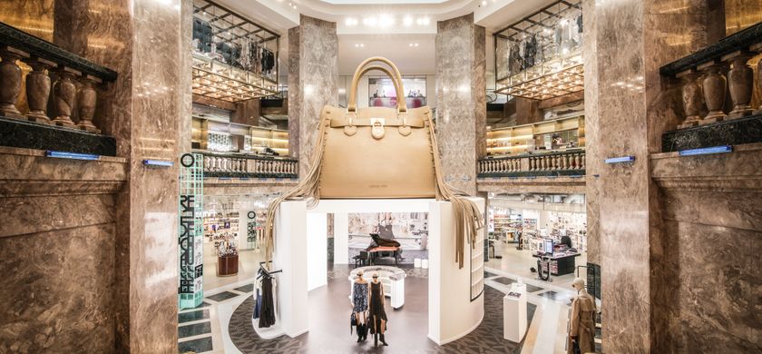 Michael Kors Unveils Immersive Experience At Galeries Lafayette In Paris