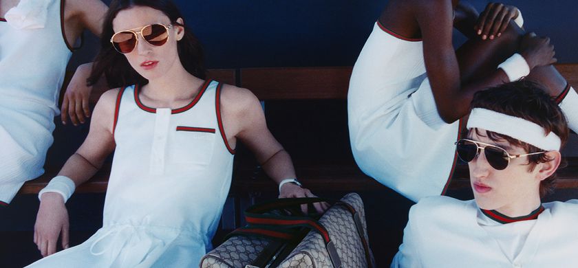 The House Reveals The Latest Gucci Tennis Collection And Campaign