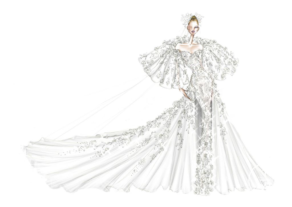 Ralph russo эскизы