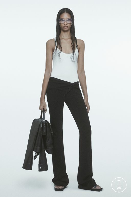 Black 'Aimee' Diamante Flare Trouser – Muse Clothing