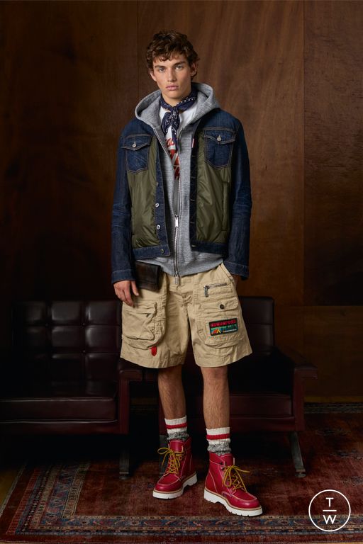 Resort 2025 Dsquared2 Look 1