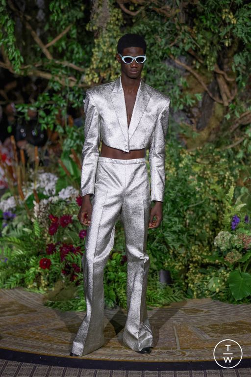 Spring-Summer 2025 Christian Siriano Look 19