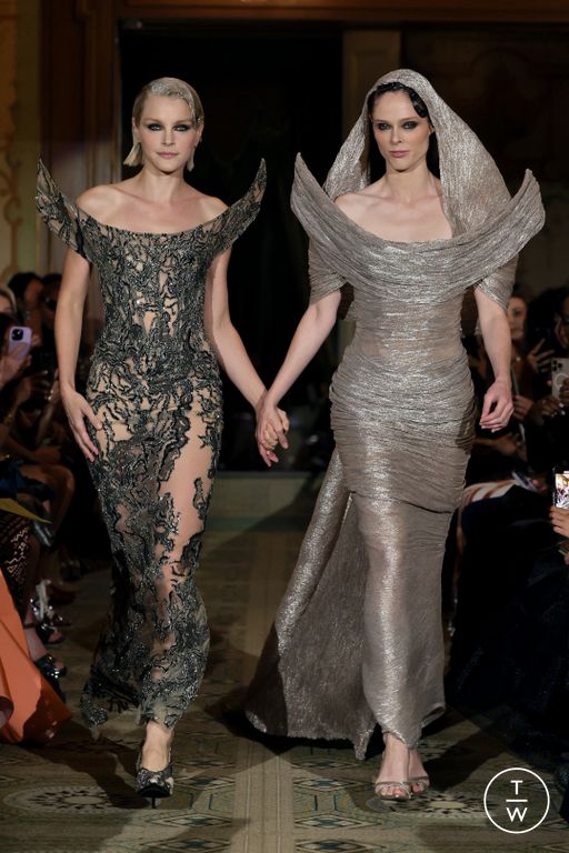 Spring-Summer 2025 Christian Siriano Look 62