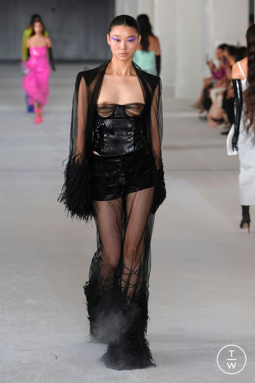 Yoon Young Bae walks on the runway during the Poiret Fashion Show