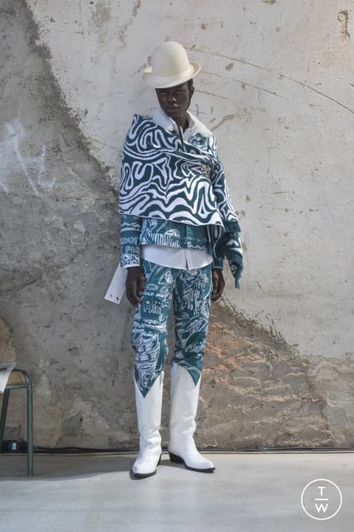 SS22 Thebe Magugu Look 6