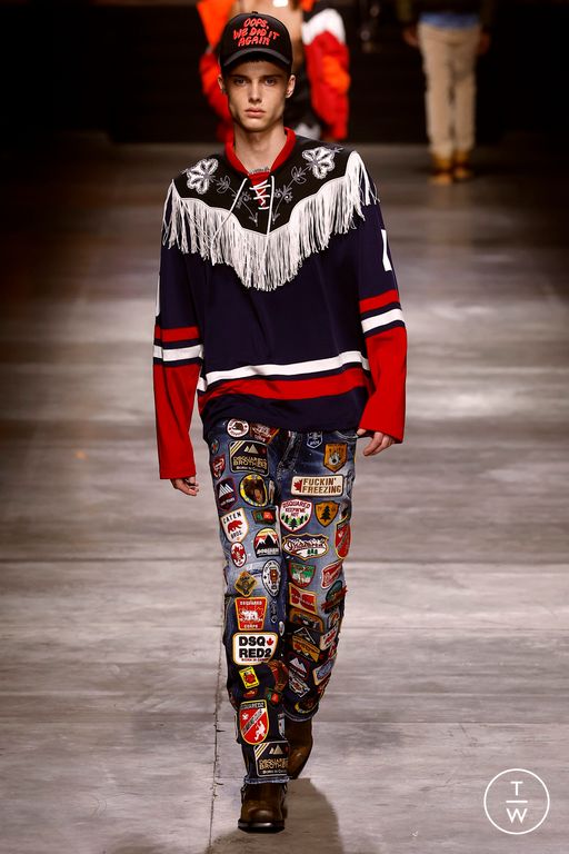 Fall/Winter 2023 Dsquared2 Look 42