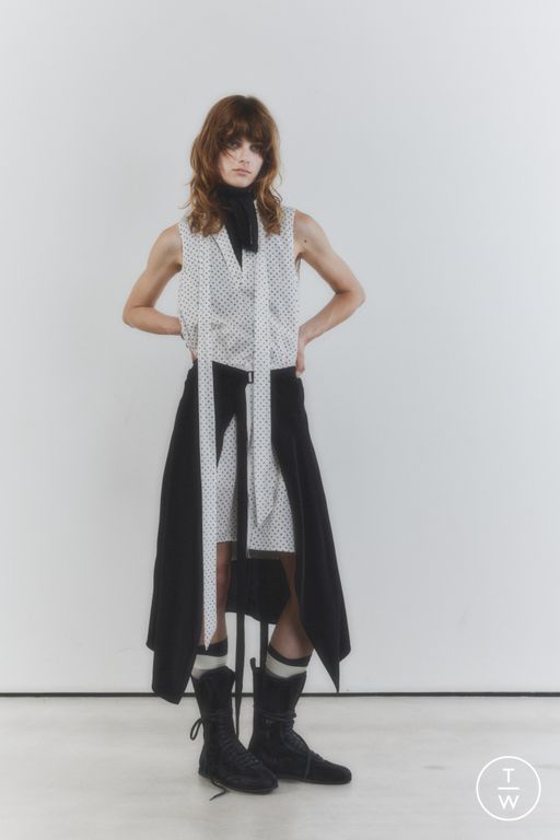 RS 26 Ann Demeulemeester Look 7
