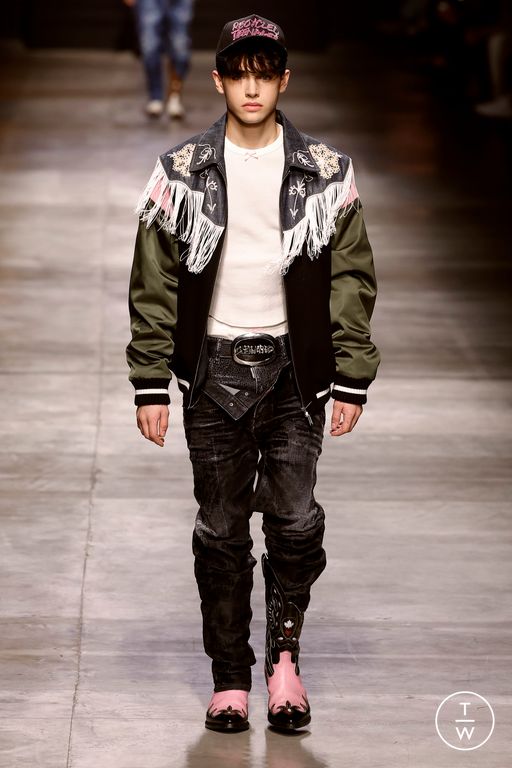 Fall/Winter 2023 Dsquared2 Look 1