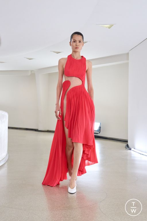 Spring-Summer 2025 Alaïa Look 45