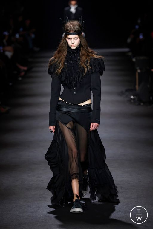 FW26 Ann Demeulemeester Look 1