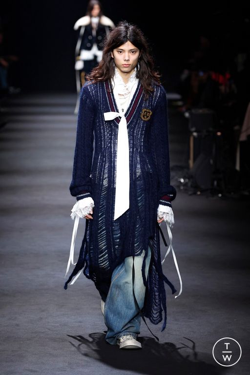 FW26 Ann Demeulemeester Look 11