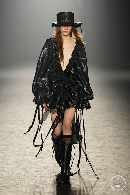 FW25 Ann Demeulemeester Look 9