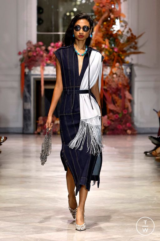 Spring-Summer 2025 Bibhu Mohapatra Look 9