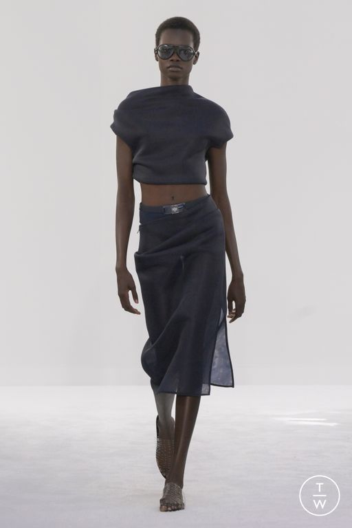 Spring-Summer 2025 Brandon Maxwell Look 6