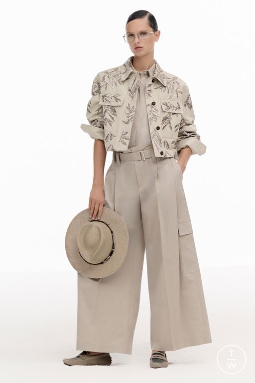 Spring-Summer 2025 Brunello Cucinelli Look 3