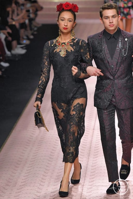 S/S19 Dolce & Gabbana Look 160