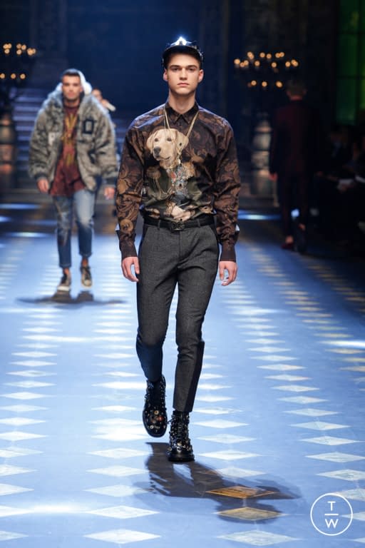 F/W 17 Dolce & Gabbana Look 68