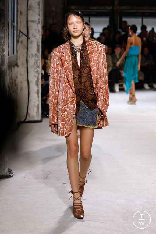 Spring-Summer 2025 Dries Van Noten Look 37