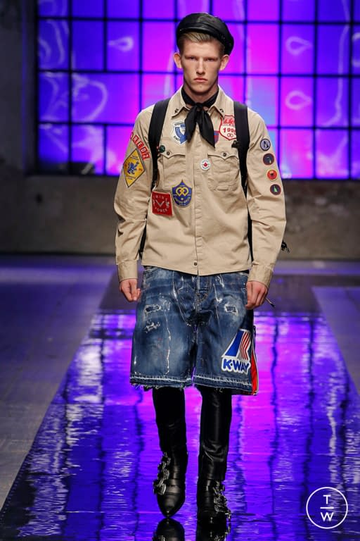 S/S 18 Dsquared2 Look 25