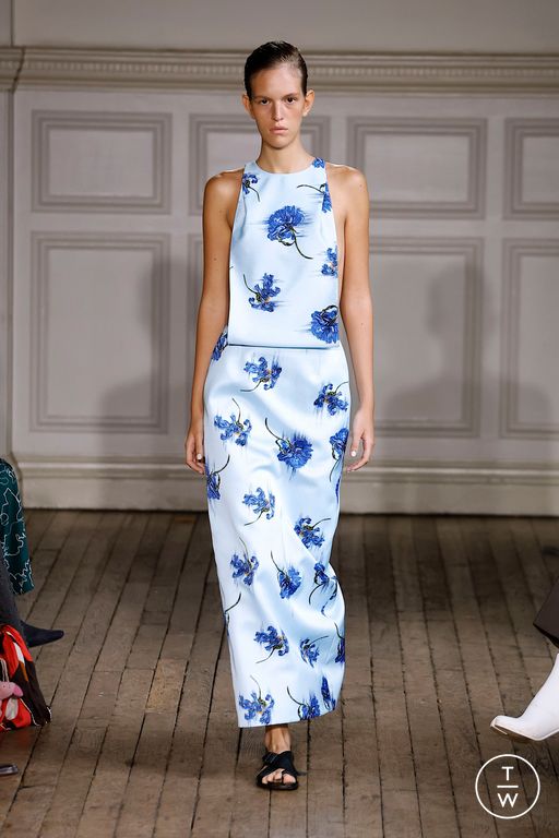 Spring-Summer 2025 Emilia Wickstead Look 10