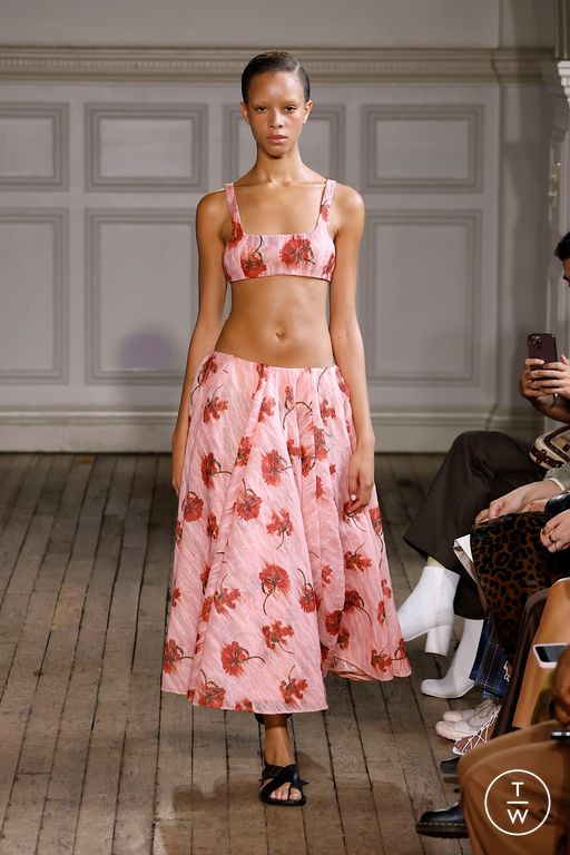 Spring-Summer 2025 Emilia Wickstead Look 14