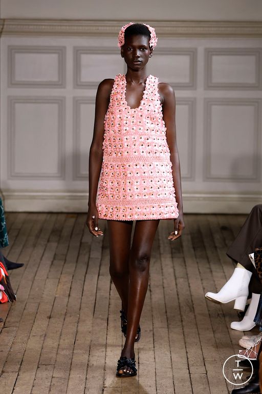 Spring-Summer 2025 Emilia Wickstead Look 25