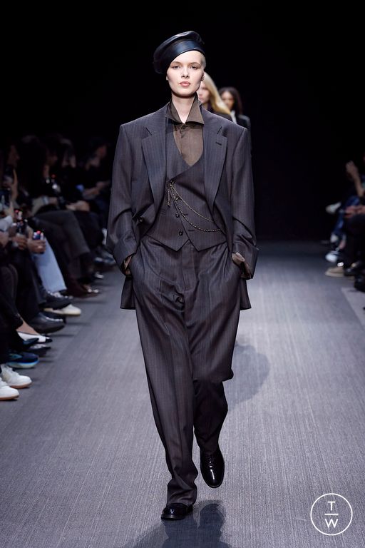 FW25 Emporio Armani Look 1