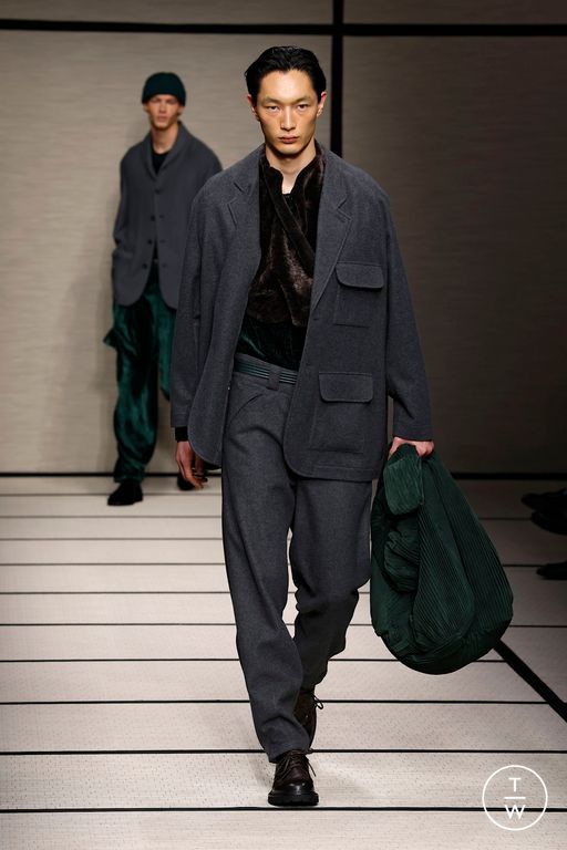 FW25 Giorgio Armani Look 10