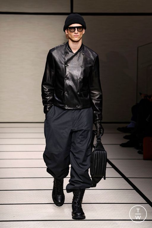FW25 Giorgio Armani Look 33