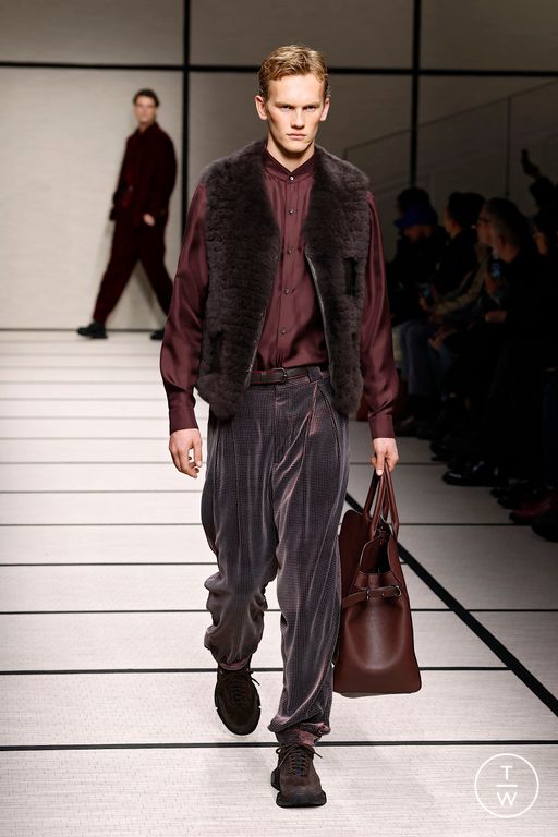 FW25 Giorgio Armani Look 56