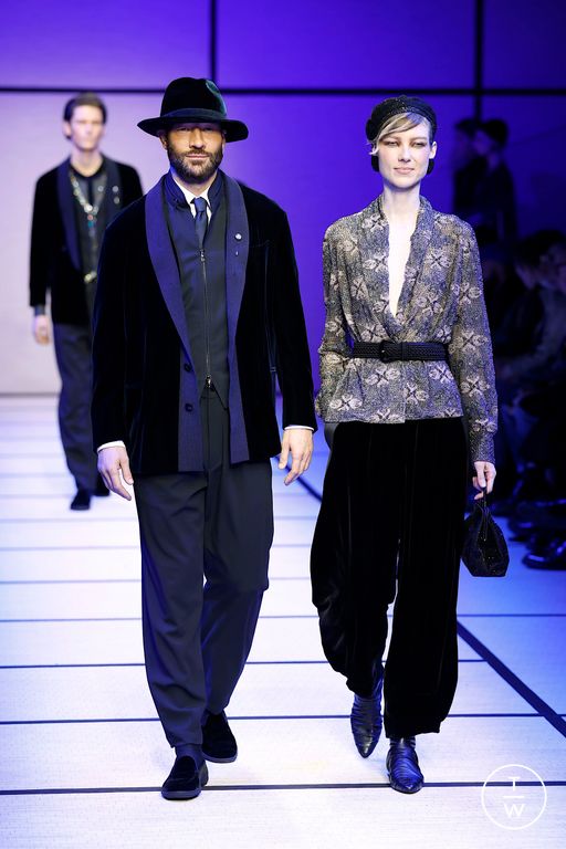 FW25 Giorgio Armani Look 109