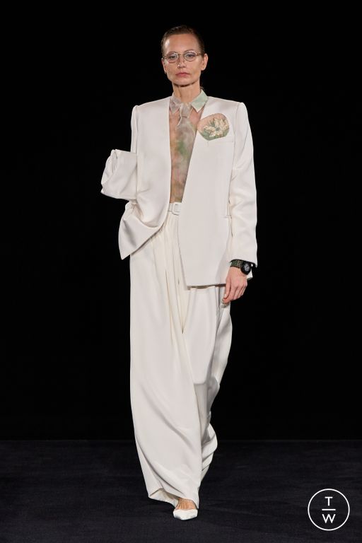 SS26 Giorgio Armani Privé Look 1