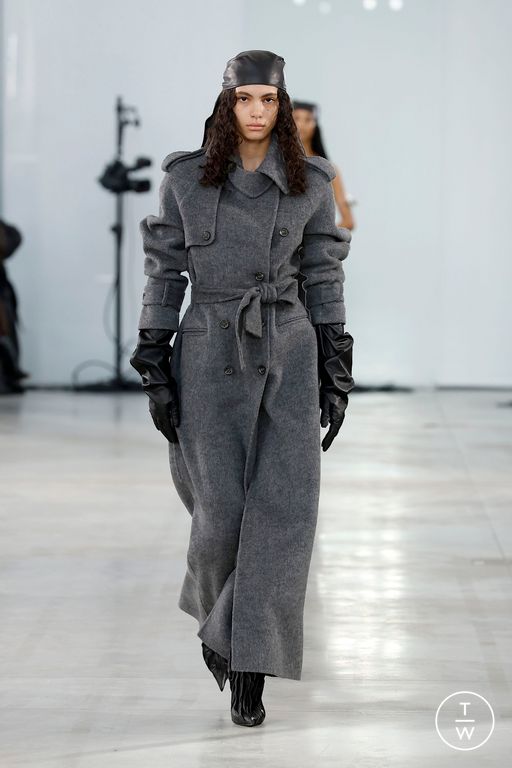 コート GIUSEPPE DI MORABITO FW25 Long coat (05FWCO06205363 98) maxi_trench_in_pelle_804555_de