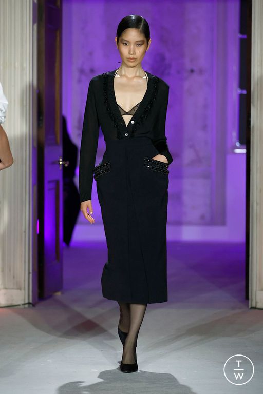 Spring-Summer 2025 Huishan Zhang Look 12