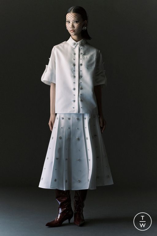 Resort 2025 Huishan Zhang Look 20