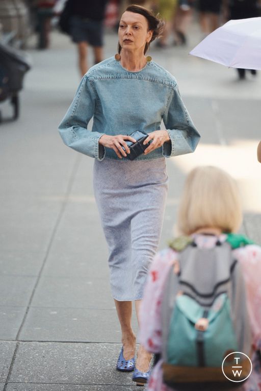 Fashion model Birgitt Doss and their looks