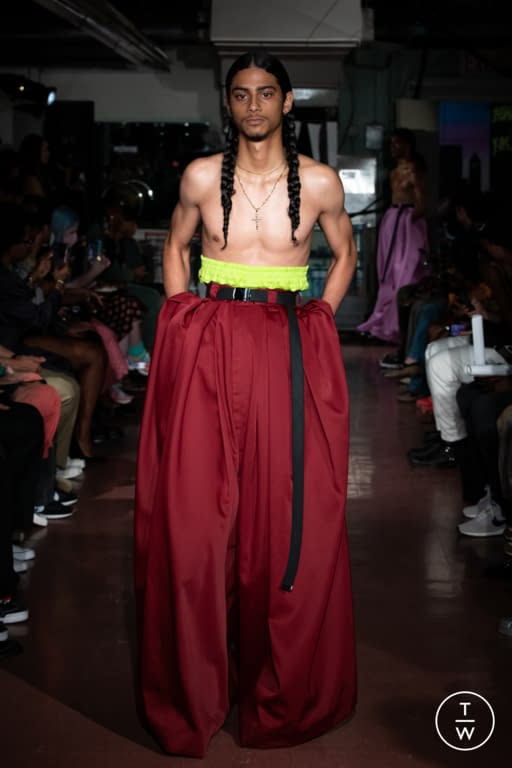 SS22 Willy Chavarria Look 3