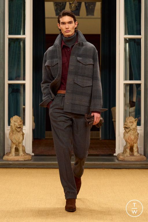 FW26 Ralph Lauren Purple Label Look 47