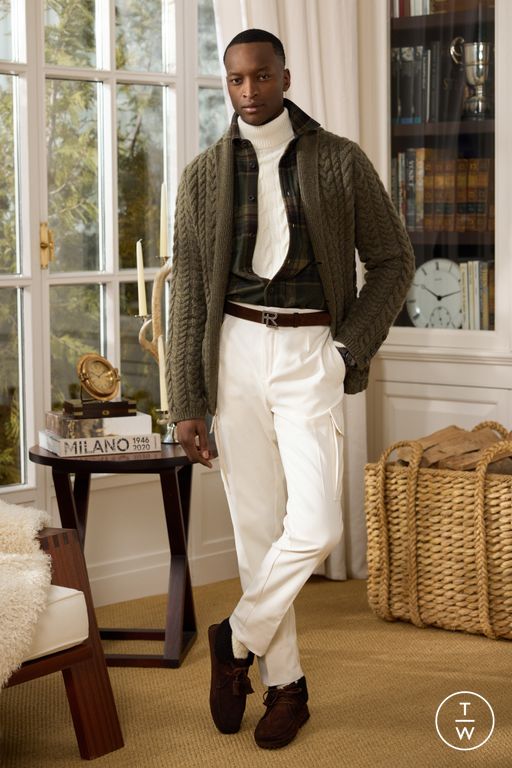 FW25 Ralph Lauren Purple Label Look 11