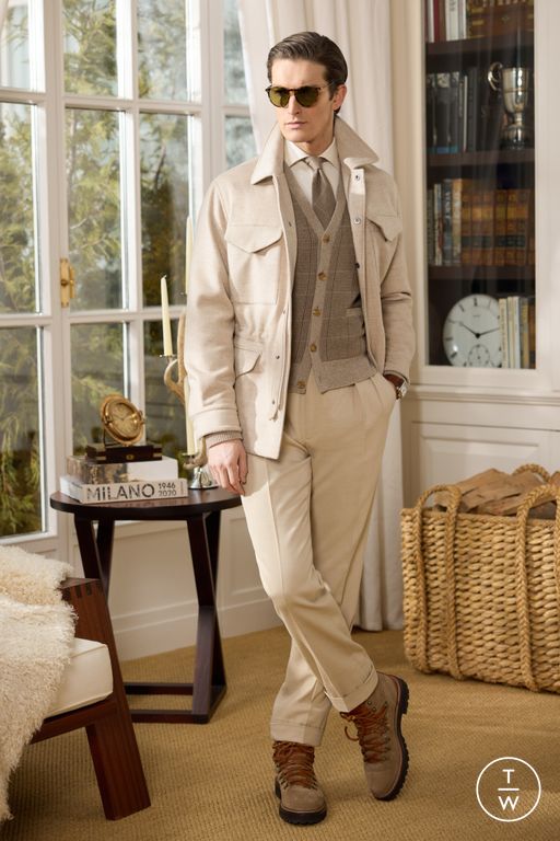 FW25 Ralph Lauren Purple Label Look 14