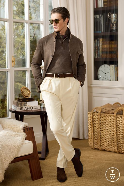 FW25 Ralph Lauren Purple Label Look 15
