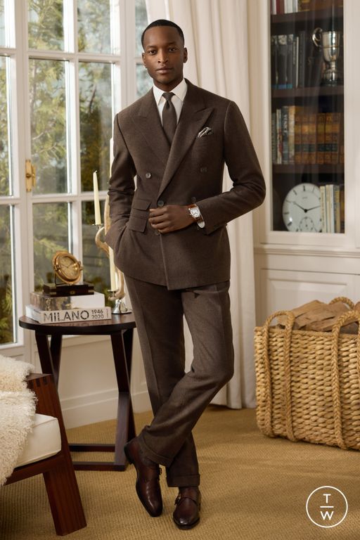 FW25 Ralph Lauren Purple Label Look 17