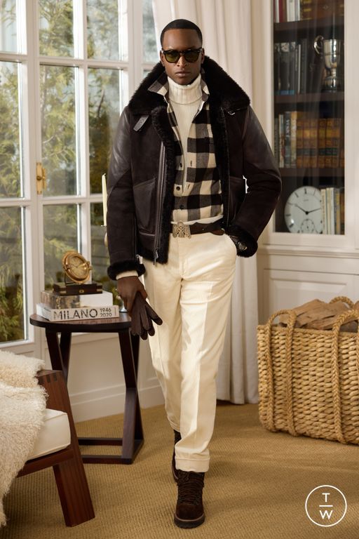 FW25 Ralph Lauren Purple Label Look 23