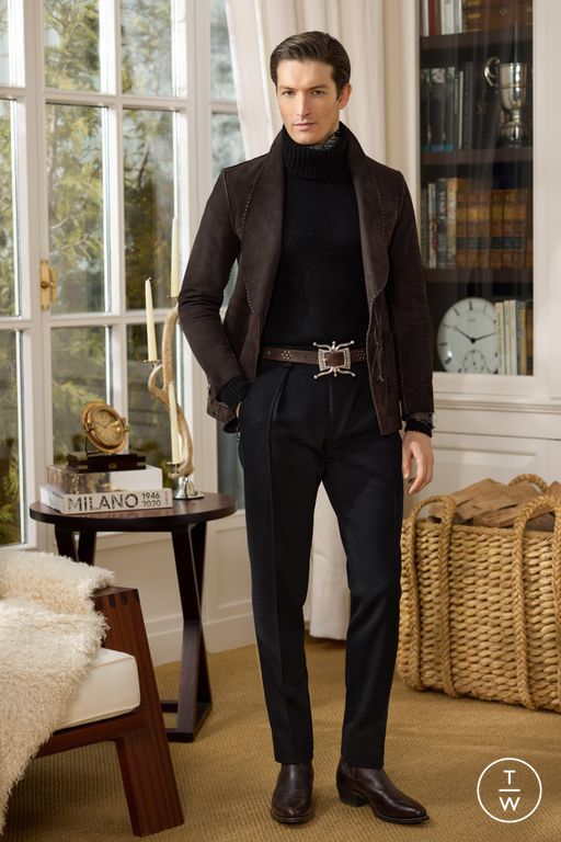 FW25 Ralph Lauren Purple Label Look 27
