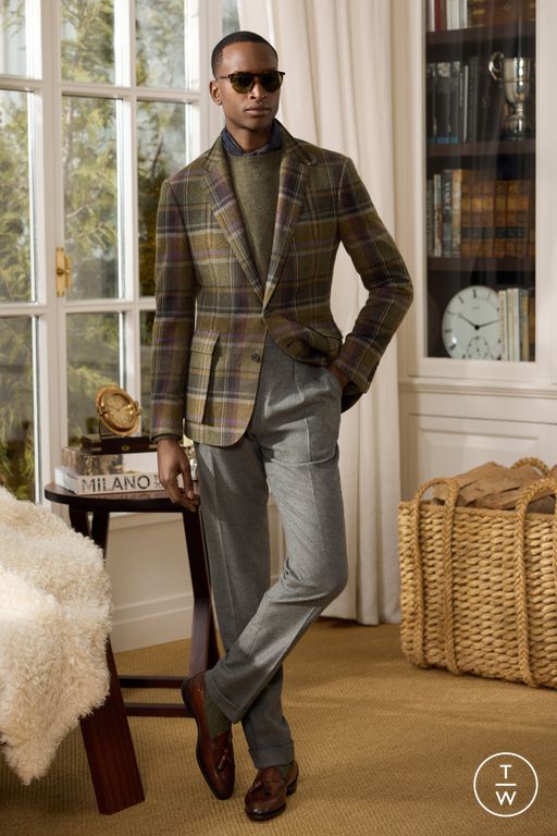 FW25 Ralph Lauren Purple Label Look 3